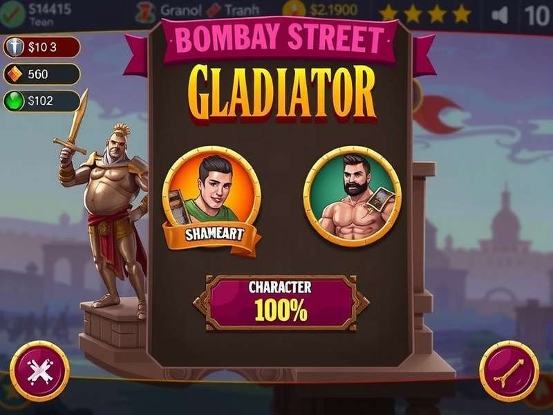 Bombay Street Gladiator Game Screenshot